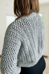 Zipper Bomber Sweater (Crochet)