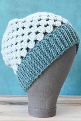 Julietta Bottom-Up Granny Stitch Slouch (Crochet)