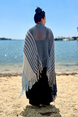 Coastal Drift Wrap (Knit)