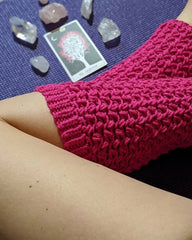 Amethyst Leg Warmers (Crochet)