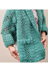 I Love Texture Cardigan (Crochet)