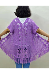Iris Garden Vest (Crochet)