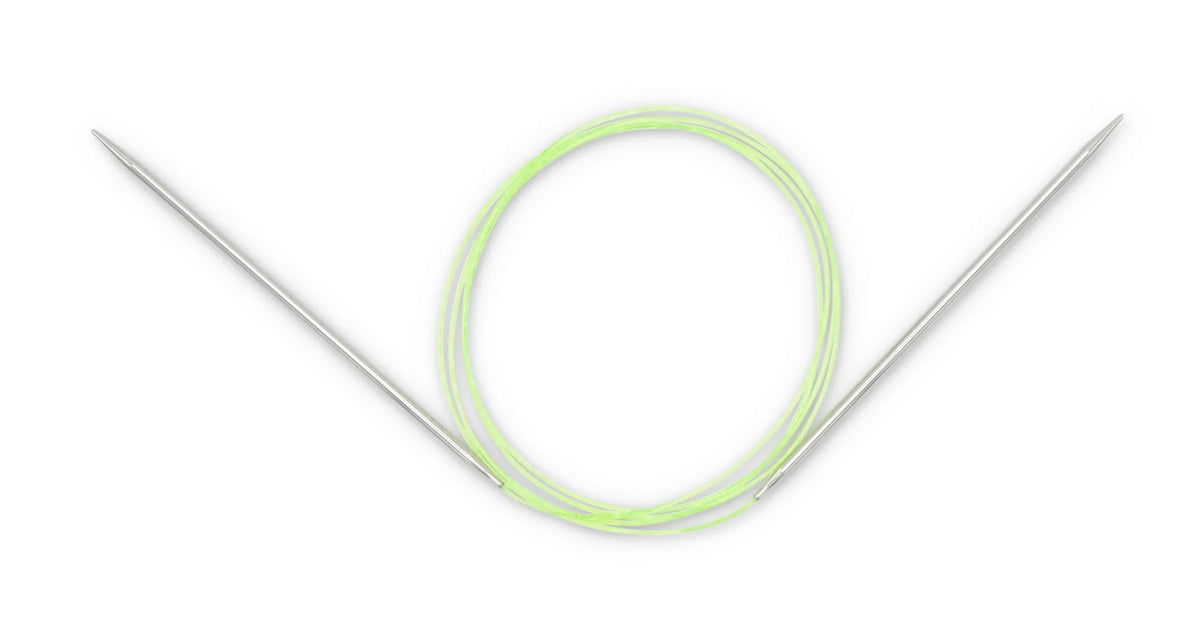 HiyaHiya Stainless Steel Circular Needles 60" (Size 7/8)
