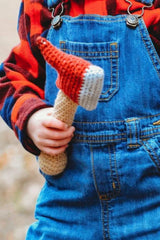 Firefighter Axe Baby Rattle (Crochet)