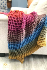 Waffle Whispers Throw (Crochet)