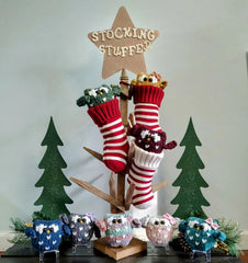Easy Knitting Pattern for 4 Inch Amigurumi Owl (Knit)