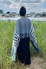 Tide And Texture Wrap (Crochet)