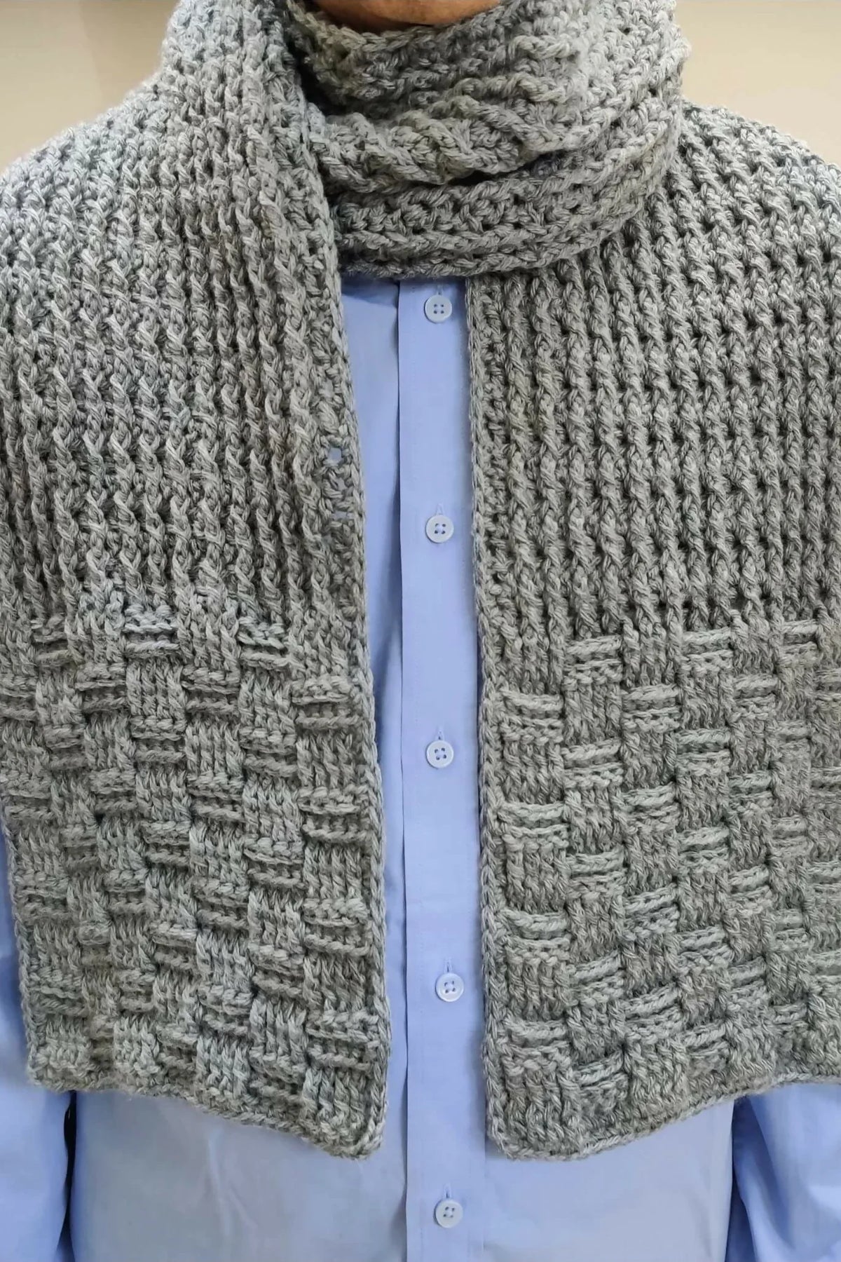 Urban Weave Scarf (Crochet)