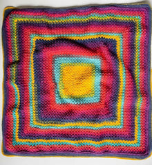 Mandala Pretty Puffs Blanket (Crochet)