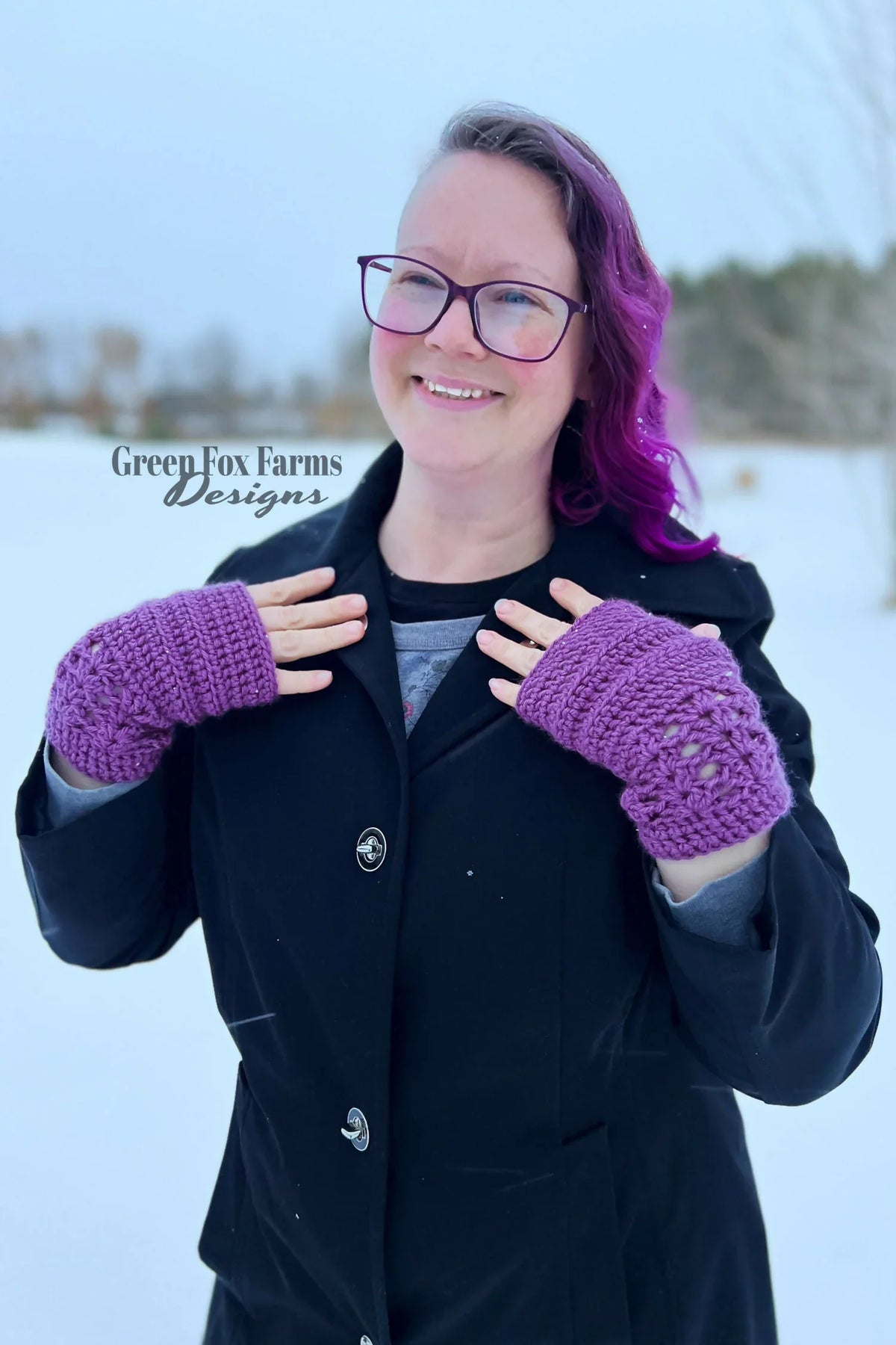 Elixir Fingerless Gloves (Crochet)
