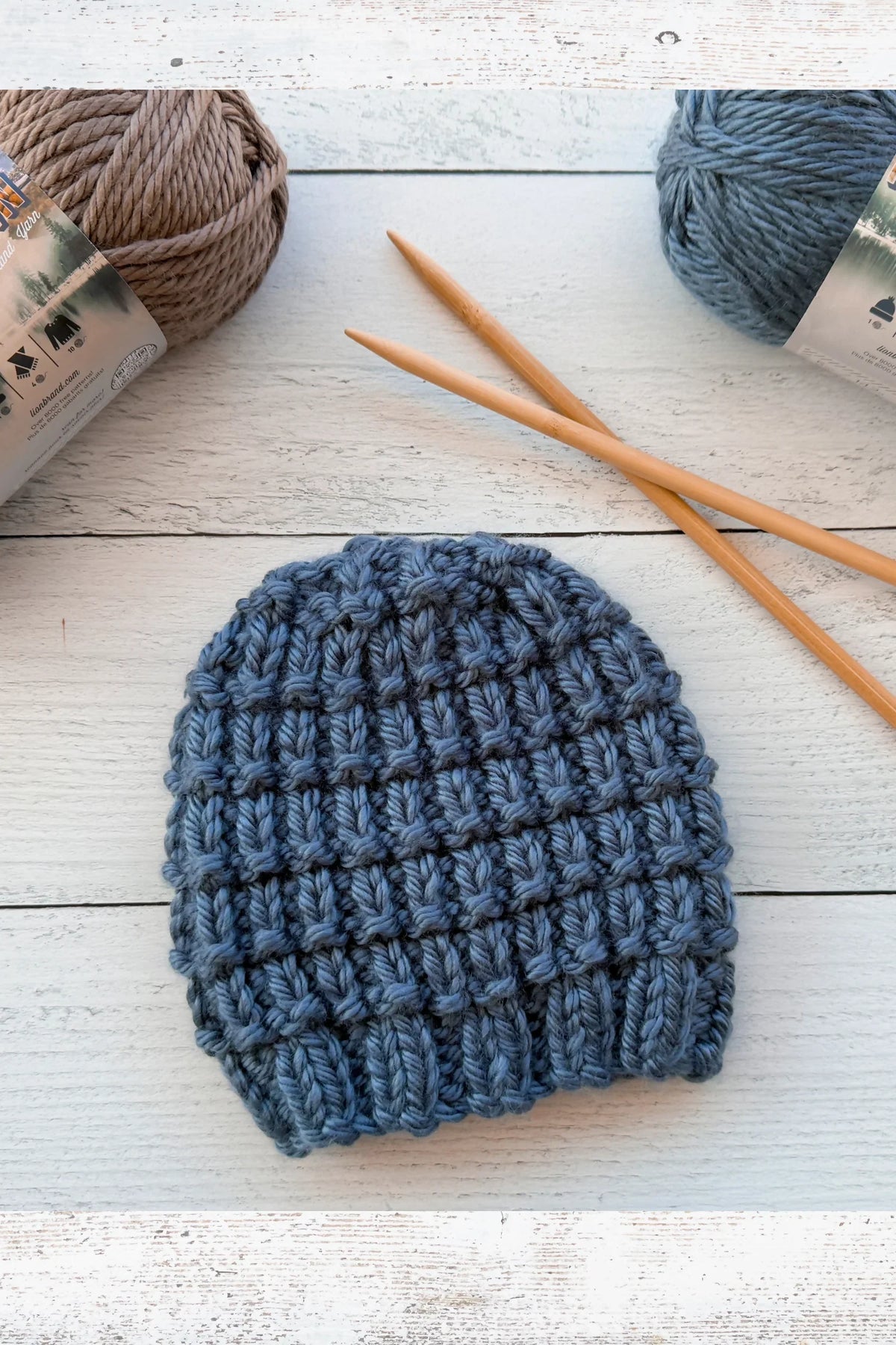 Super Bulky Knit Hat (Knit)