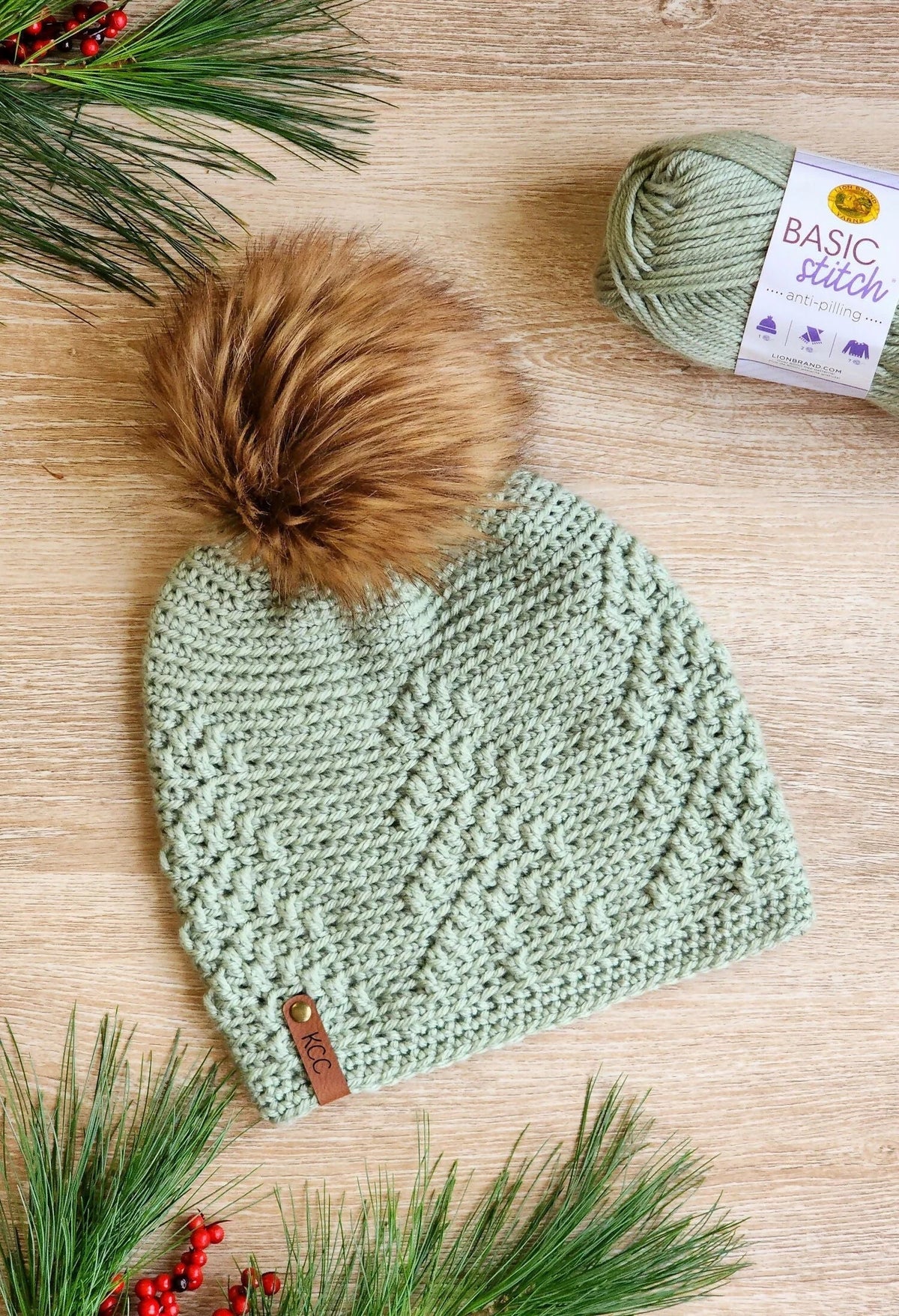 Pine Woods Beanie (Crochet)