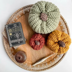 Rustic Chunky Pumpkins (Crochet)