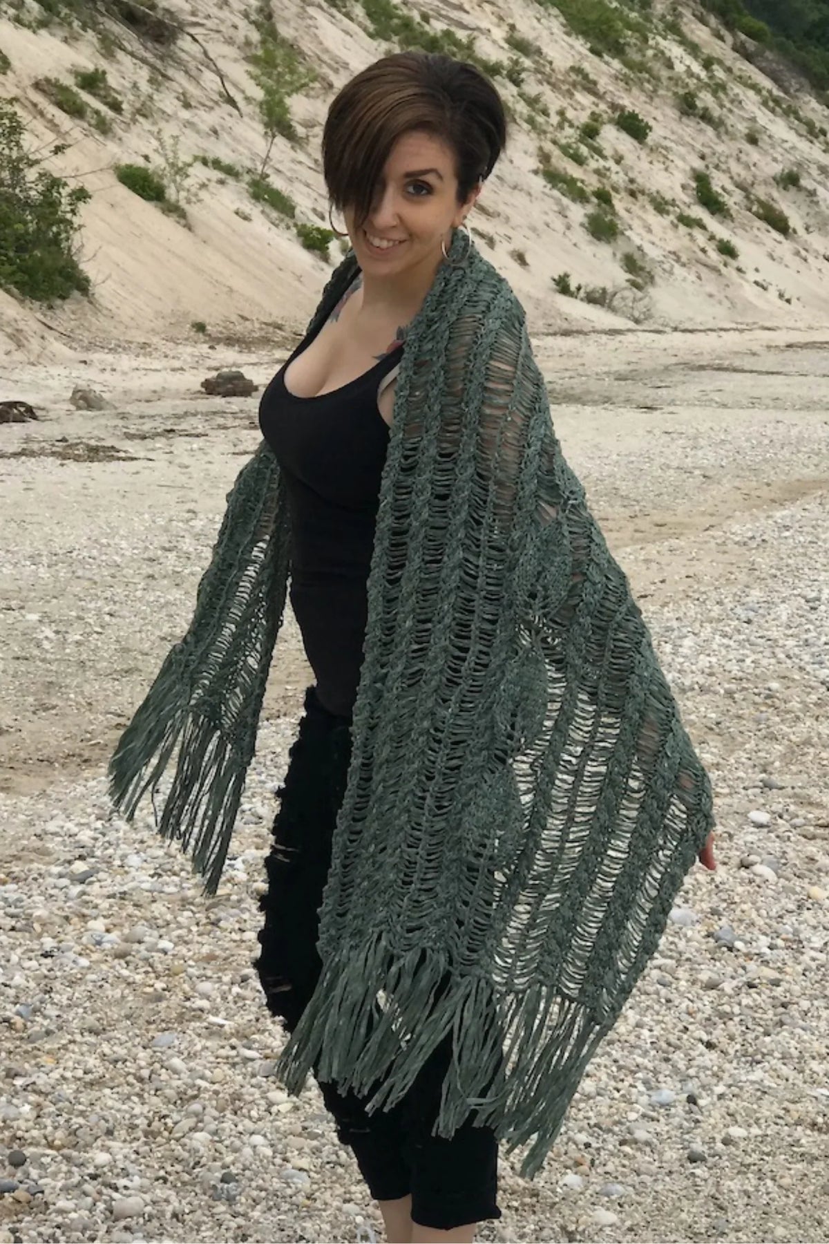 Forest Hills Wrap (Knit)