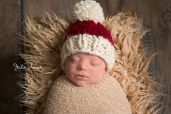 Santa Pompom Hats (Knit)