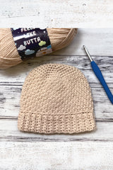 Basic Crochet Baby Beanie (Crochet)