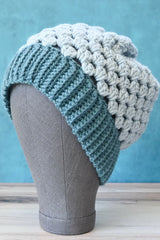 Julietta Bottom-Up Granny Stitch Slouch (Crochet)
