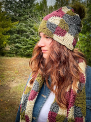 Patchwork Revelry Hat (Crochet)