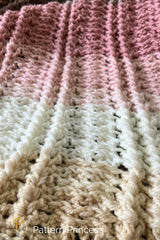 Blushing Lady Hygge Crochet Blanket Pattern (Crochet)