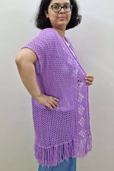 Iris Garden Vest (Crochet)