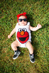 Fuzzy Hugs Baby Romper (Crochet)