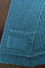 Crochet Pocket Shawl (Crochet)