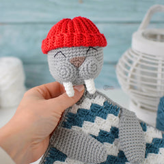 Walrus Lovey (Crochet)