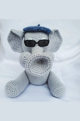 Miles the Jazzy Elephant Amigurumi (Crochet)