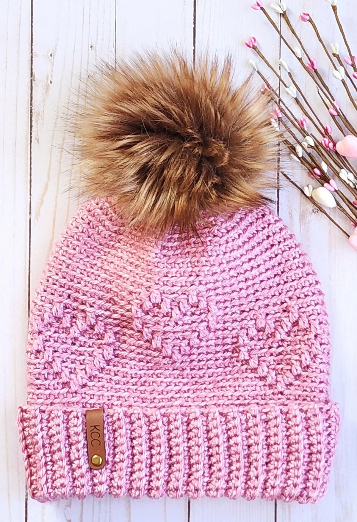 Dancing Hearts Beanie (Crochet)