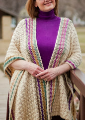 Many Wonders Ruana (Crochet)