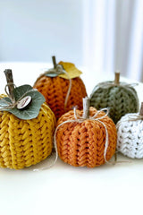 The Herringbone Pumpkin (Crochet)
