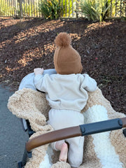 Sherpa Stroller Blanket (Crochet)