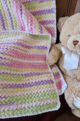 Soft & Sunny Baby Blanket (Crochet)