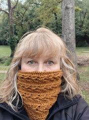 River Arrow Cowl (Crochet)