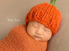 Pumpkin Hat (Knit)