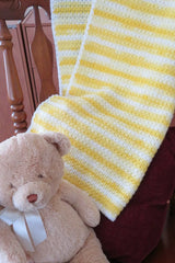 Lemonade Dreams Ice Cream Baby Blanket (Crochet)