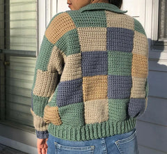 Patchwork Patty Cardigan (Crochet)