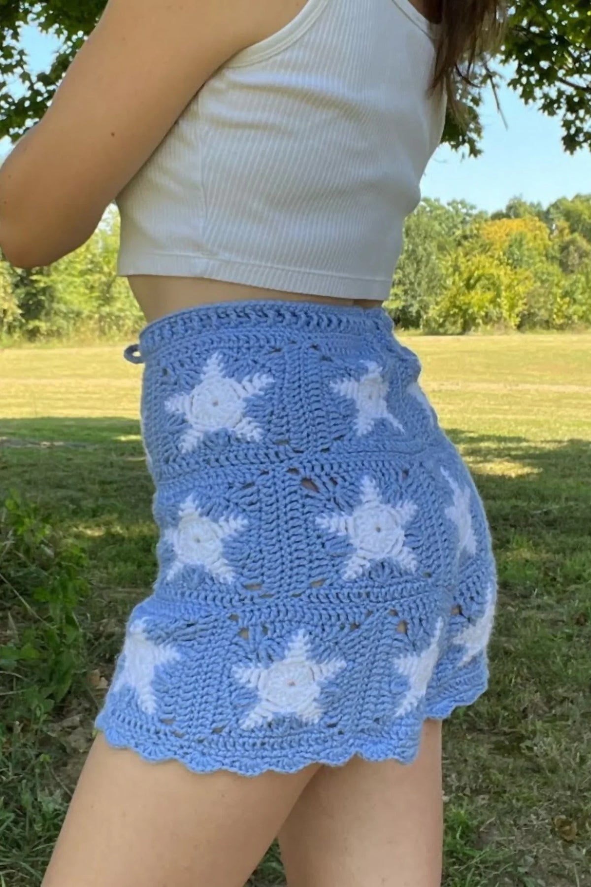Stardust Shorts (Crochet)