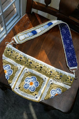 Forget Me Not Bum Bag (Crochet)