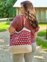 Summer Pop Crochet Tote (Crochet)