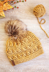 Canyon Ramble Beanie (Crochet)