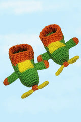 Airplane Slippers (Crochet)