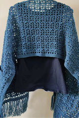 Crochet Pocket Shawl (Crochet)