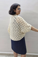 Magnolia Cocoon Shrug (Crochet)