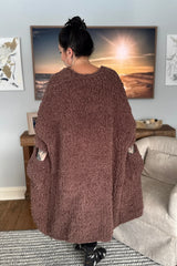 Plush Blanket Cardigan (Knit)