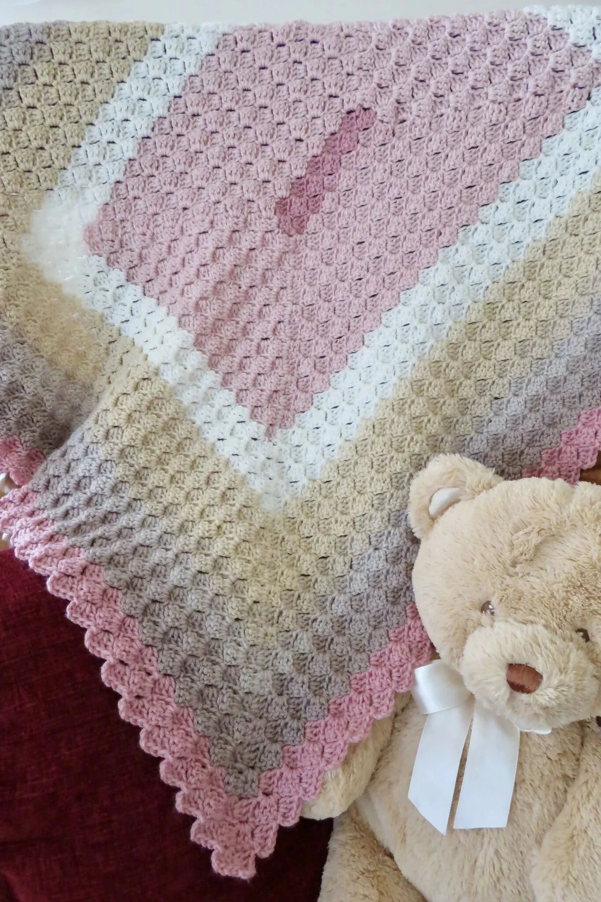 Nap Time Mandala Baby Blanket (Crochet)