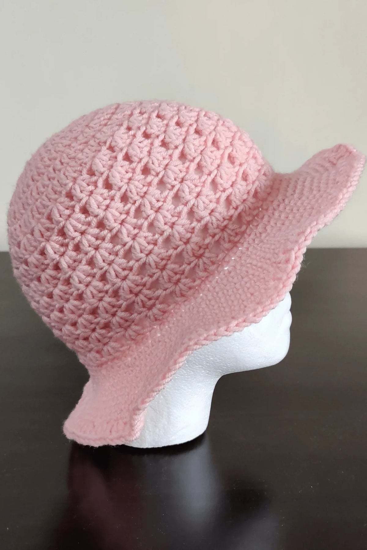 Easy Lace Bucket Hat (Crochet)