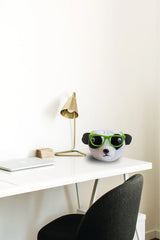 Panda Eyeglass Holder (Machine Knit)