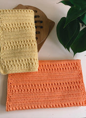 The Summer Ridges Dish Towel (Crochet)