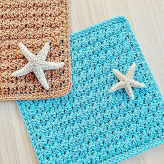 The Sea Star Venice Washcloth (Crochet)